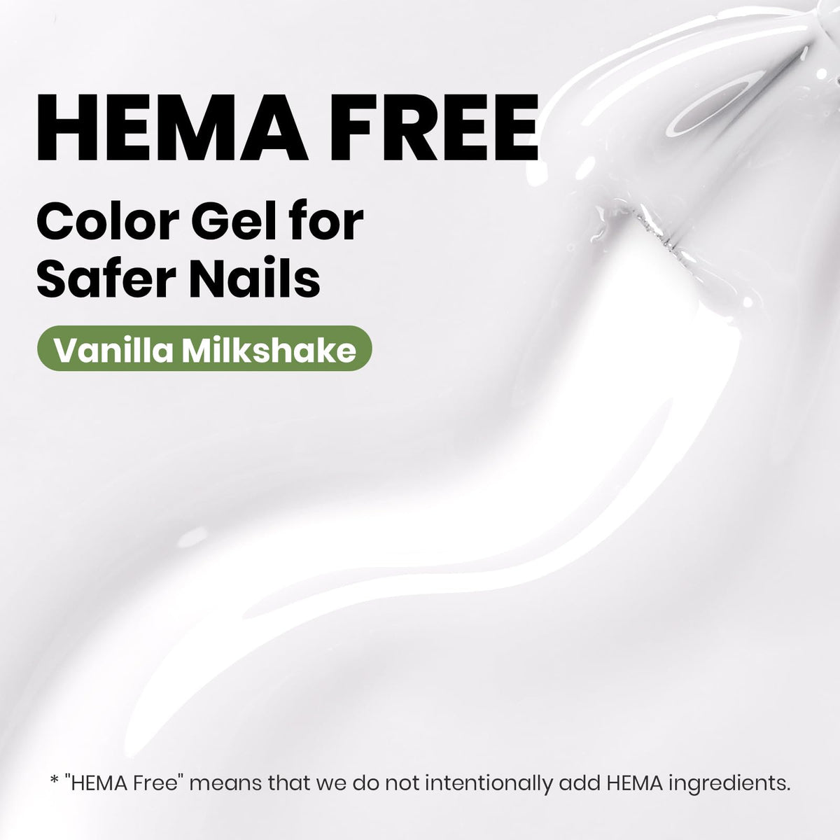 beetles Gel Polish Milky White Gel Nail Polish bottle with label