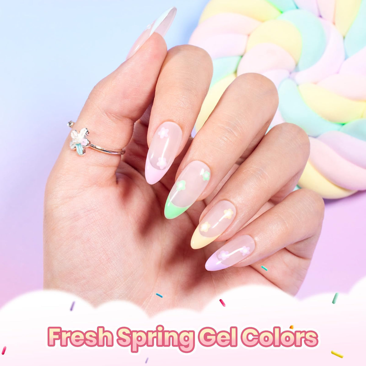 beetles Gel Polish mint green gel nail polish bottle