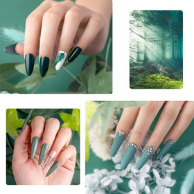 beetles Gel Polish Mint shade bottle close-up