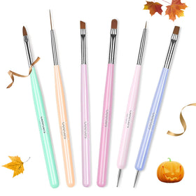 beetles Gel Polish Nail Art Brushes with cleaning tips