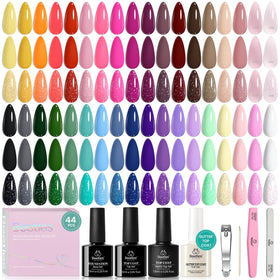 beetles Gel Polish nail art designs created with the kit