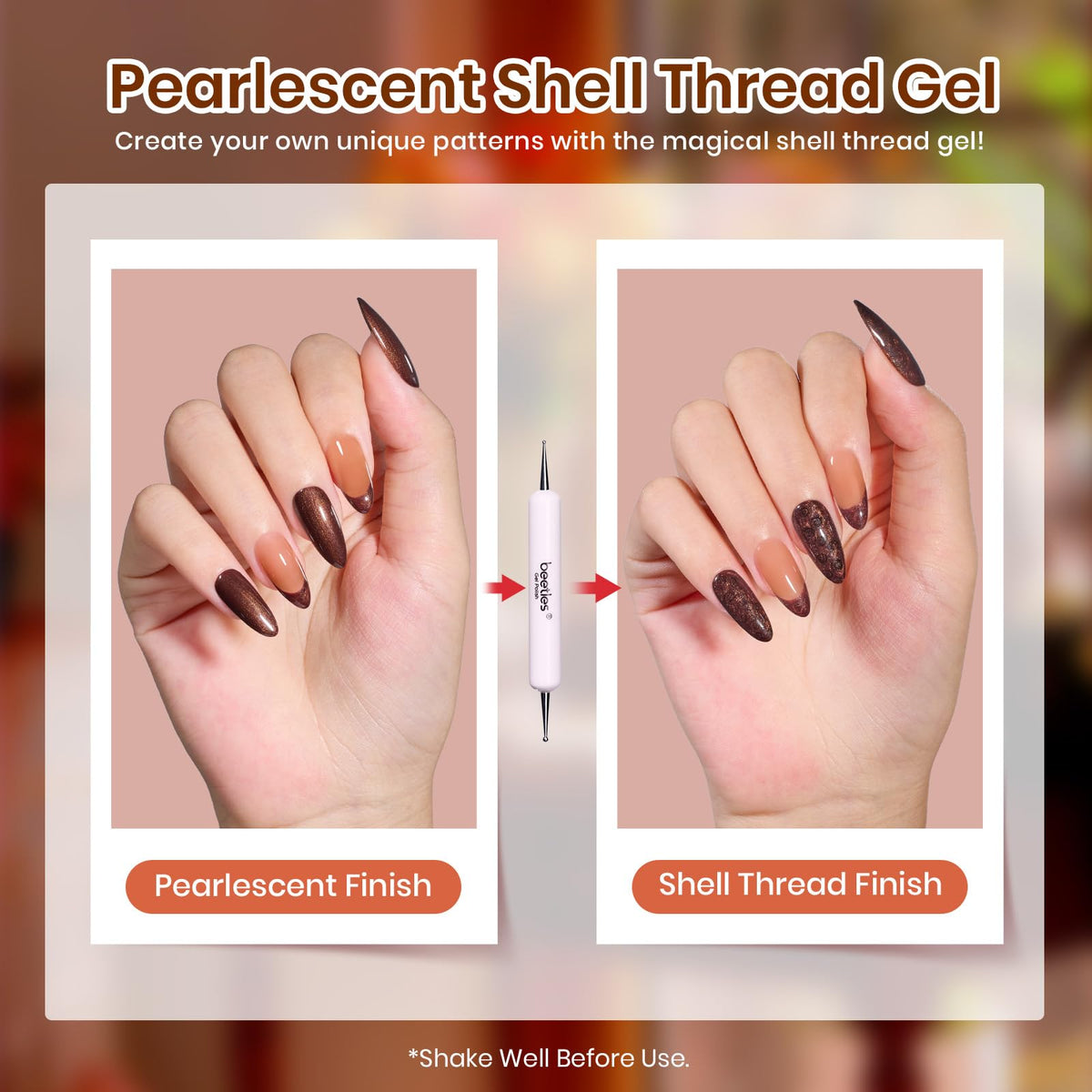 beetles Gel Polish nail art tool close-up