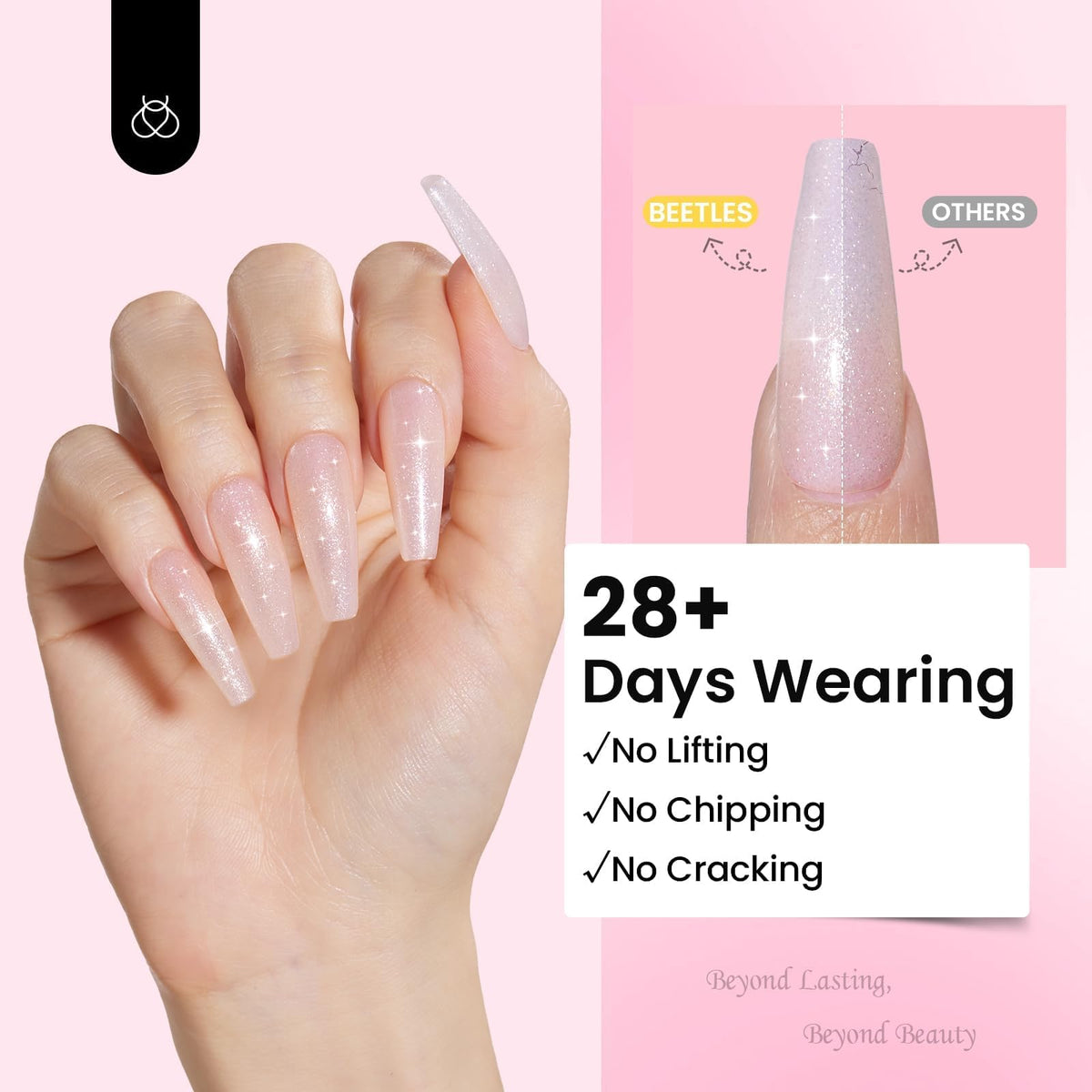 beetles Gel Polish nail glue and dual-ended nail pen