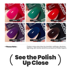 beetles Gel Polish Nail Polish in blue shade