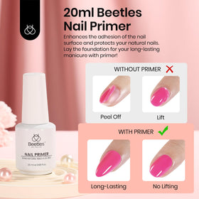 beetles Gel Polish Nail Primer brush close-up