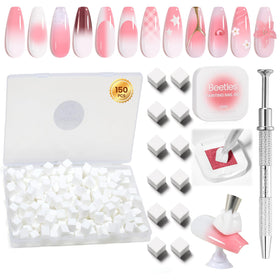 beetles Gel Polish nail sponges with vibrant gel polish