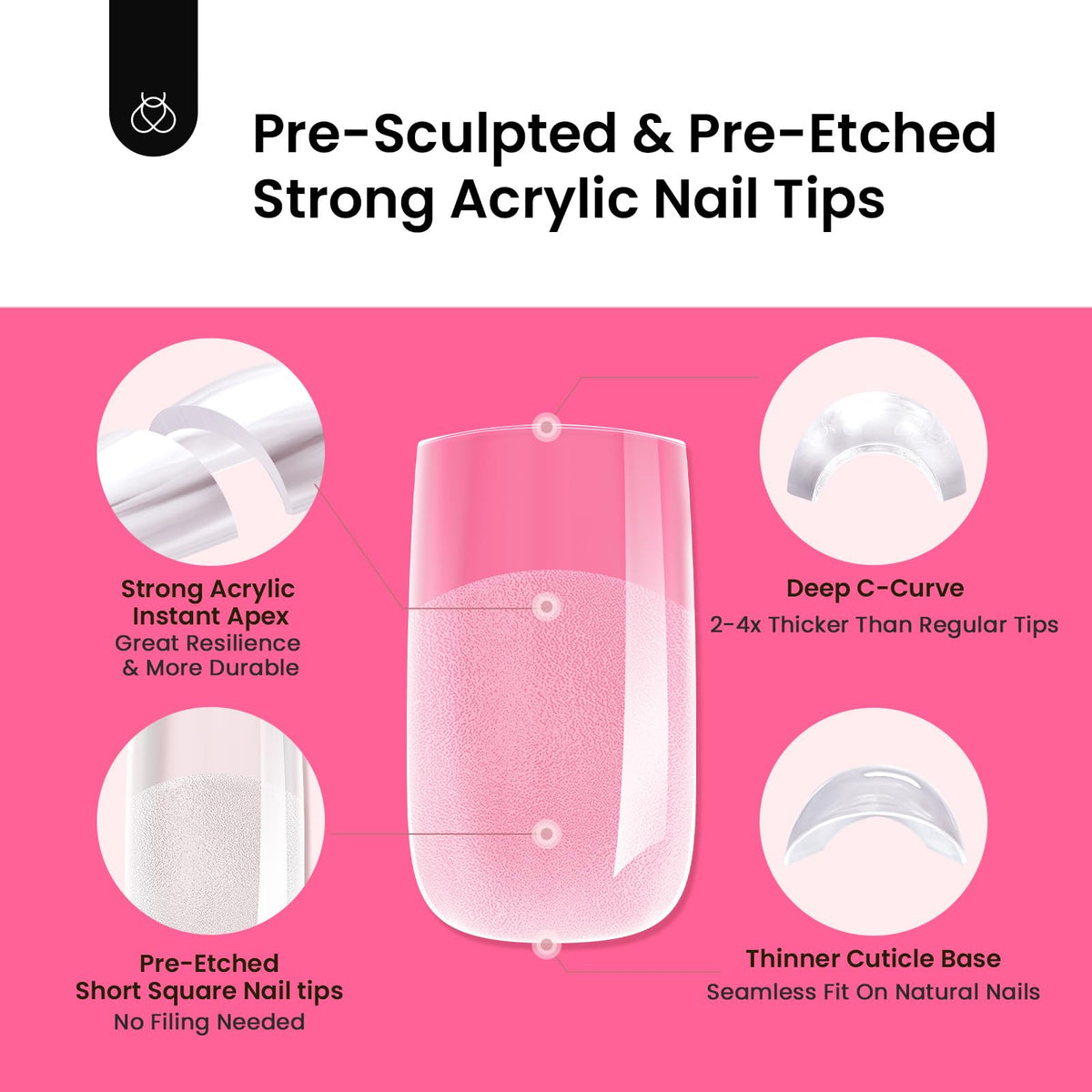 beetles Gel Polish nail tips in use on hands