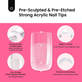 beetles Gel Polish nail tips in use on hands