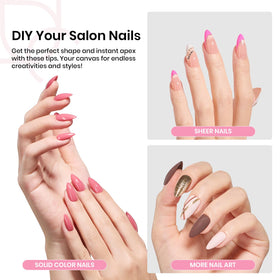 beetles Gel Polish nail tips in various sizes