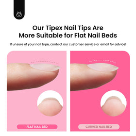 beetles Gel Polish nail tips kit contents laid out