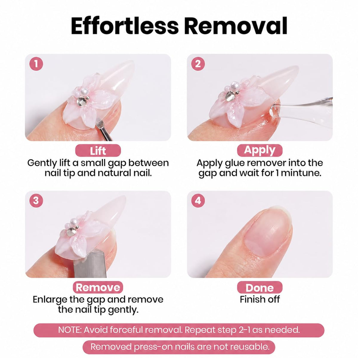 beetles Gel Polish Nail Tips Kit lifestyle scene with nails applied