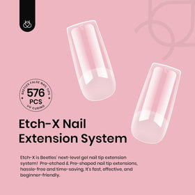 beetles Gel Polish Nail Tips with tools for nail care