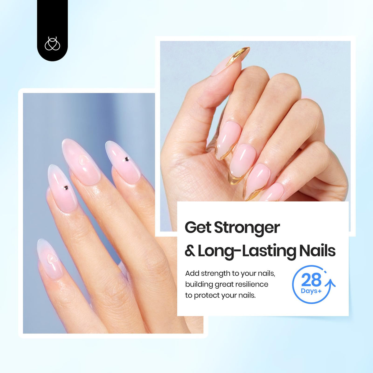 beetles Gel Polish No Wipe Gel Base Coat 15ml with gel polish