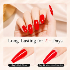 beetles Gel Polish No Wipe Top Coat 15ml on nails