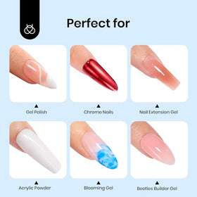 beetles Gel Polish No Wipe Top Coat 15ml packaging details