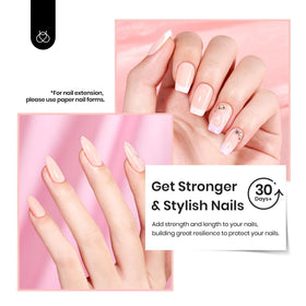 beetles Gel Polish Nude Builder Gel packaging details