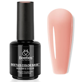 beetles Gel Polish Nude Color Base Gel Polish 15ml front view