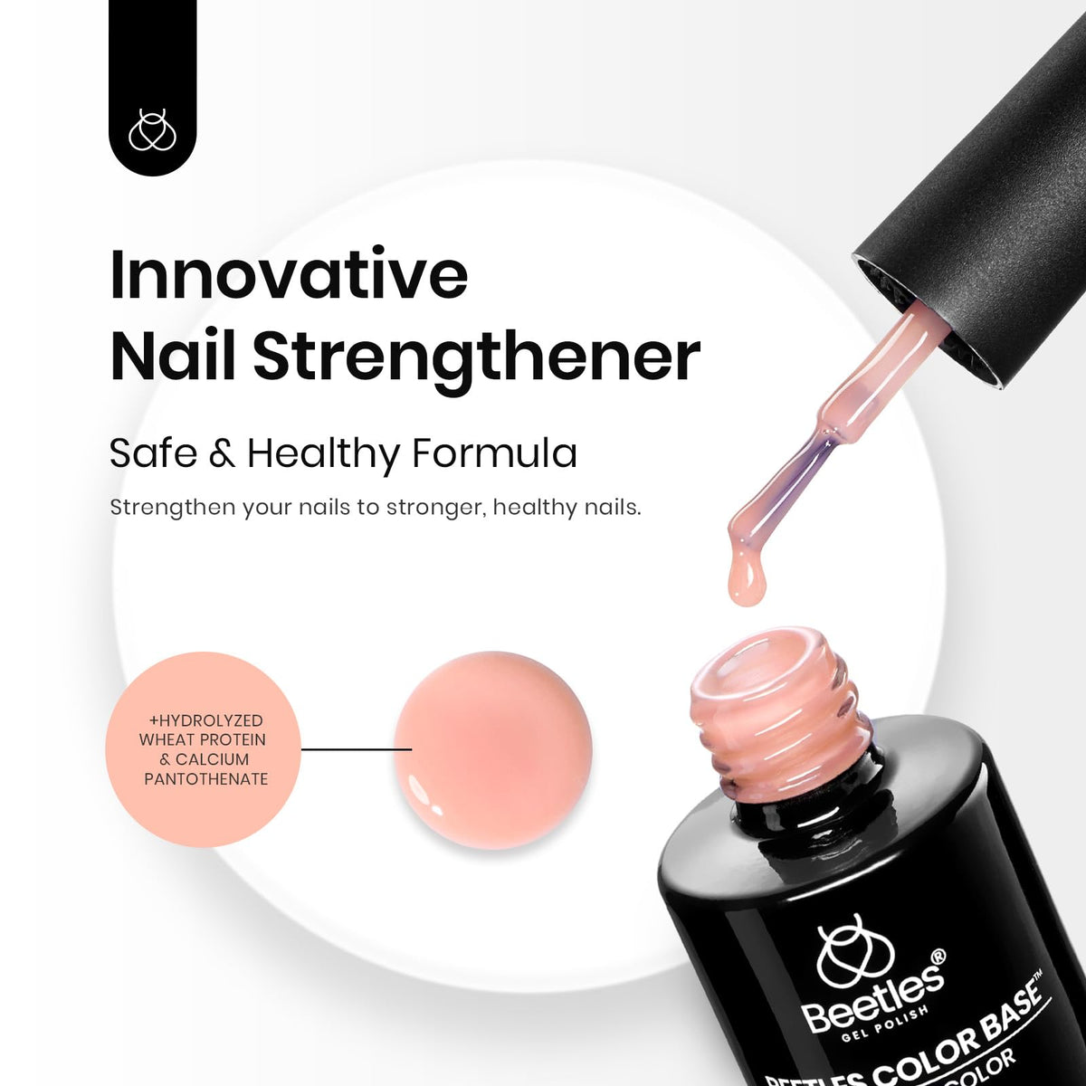 beetles Gel Polish Nude Color Base Gel Polish 15ml with nail tools