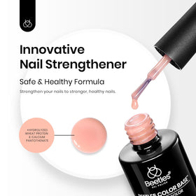 beetles Gel Polish Nude Color Base Gel Polish 15ml with nail tools