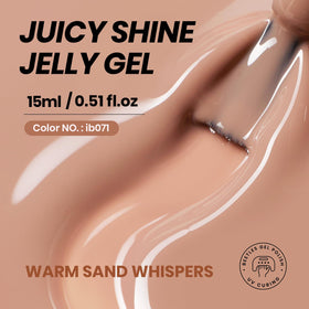 beetles Gel Polish Nude Gel Nail Polish 15ml bottle with cap