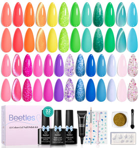 beetles Gel Polish Ocean Odyssey Collection 25 colours front view