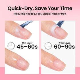 beetles Gel Polish Odorless Liquid Latex drying on nails