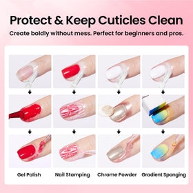 beetles Gel Polish Odorless Liquid Latex white bottle front view