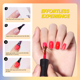 beetles Gel Polish packaging showing 6 neon gel polish bottles