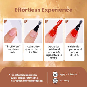 beetles Gel Polish packaging with instructions and safety notice