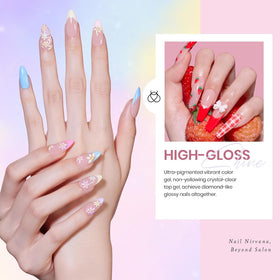 beetles Gel Polish pastel gel nail kit packaging