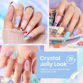 beetles Gel Polish pastel jelly gel polish set packaging