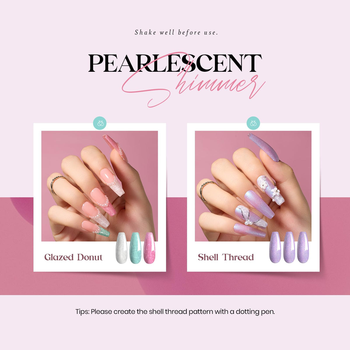 beetles Gel Polish pastel shades displayed