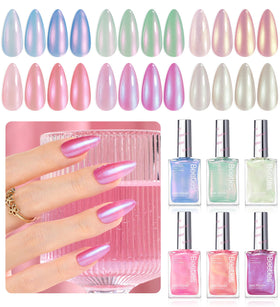 beetles Gel Polish Pearl Nail Polish Set packaging view