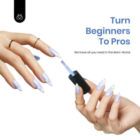 beetles Gel Polish Periwinkle Gel Nail Polish 15ml in packaging