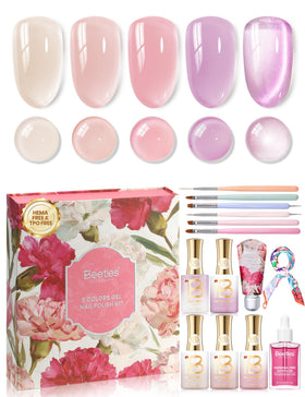 beetles Gel Polish Petalled Grace Kit floral box front view