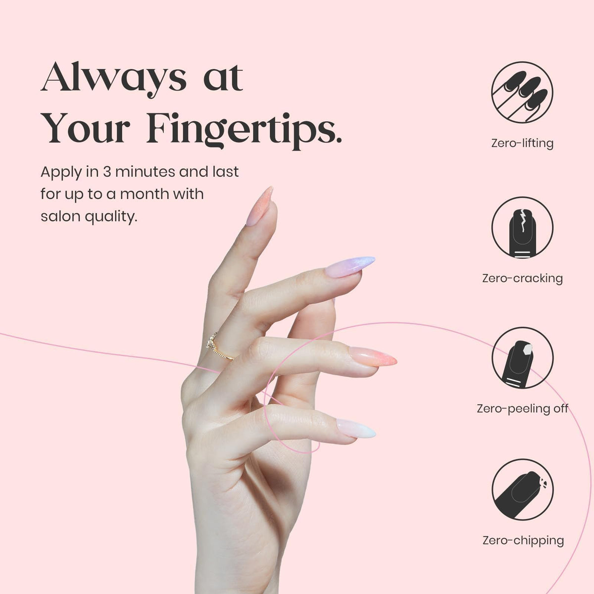 beetles Gel Polish Pink Builder Gel packaging details