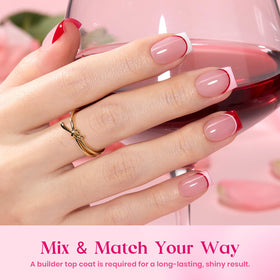beetles Gel Polish Press On Nails Heart Whisper close-up