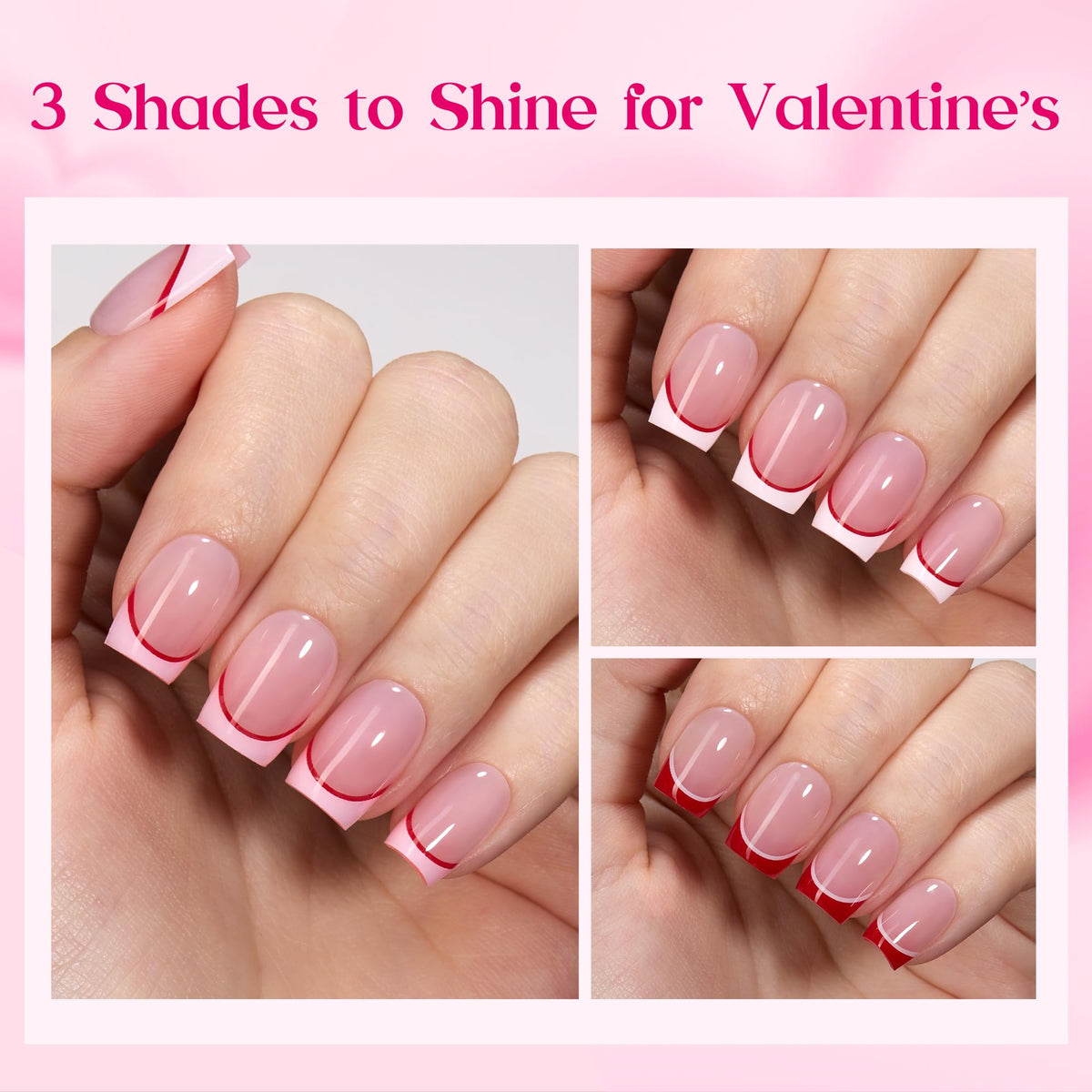 beetles Gel Polish Press On Nails Heart Whisper packaging