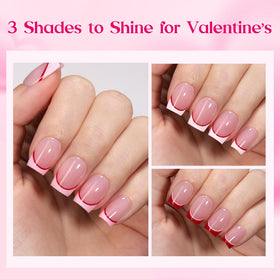 beetles Gel Polish Press On Nails Heart Whisper packaging