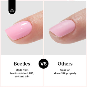 beetles Gel Polish Press on Nails in a lifestyle setting