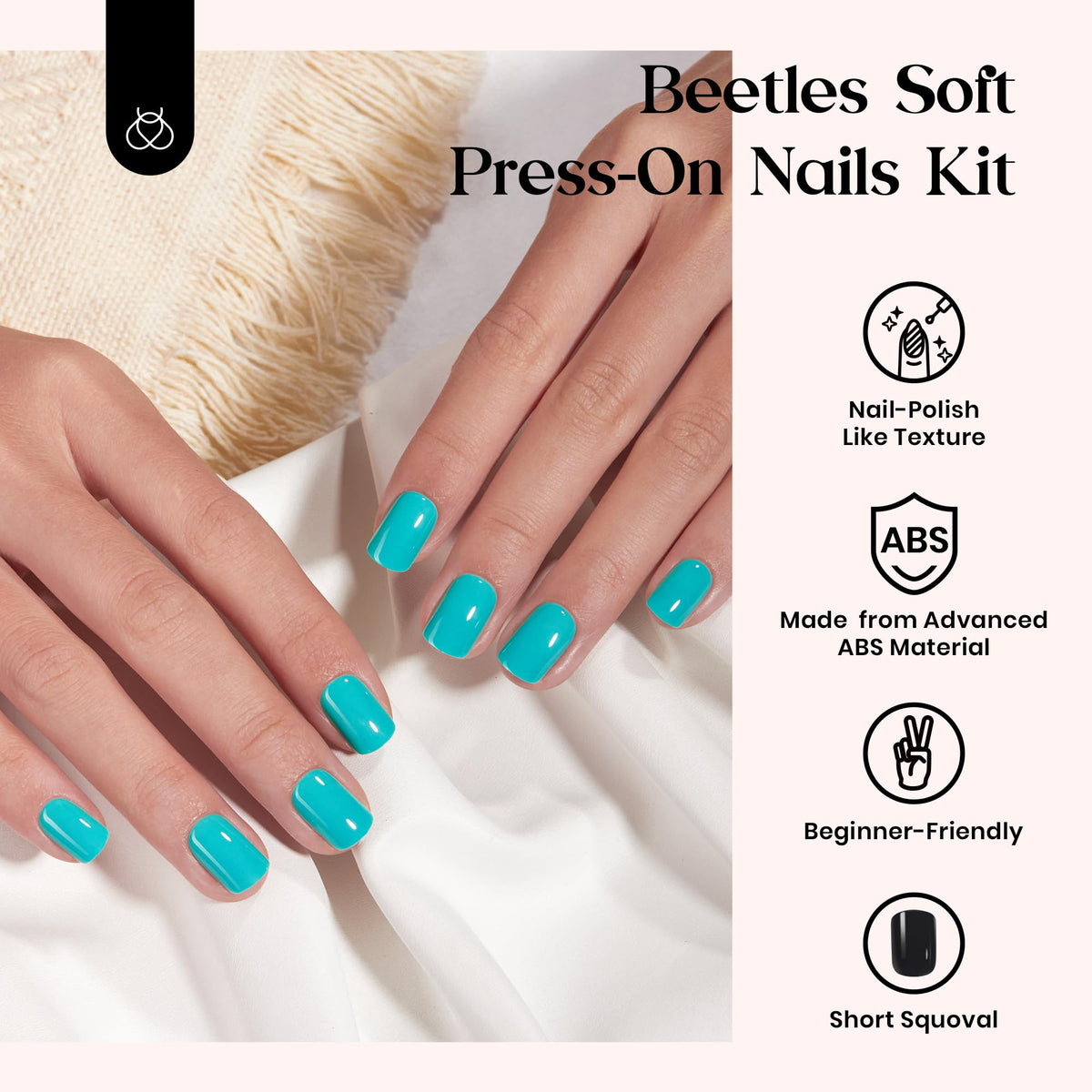 beetles Gel Polish Press on Nails Kit showing various colours