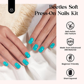 beetles Gel Polish Press on Nails Kit showing various colours