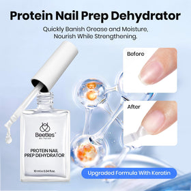 beetles Gel Polish Primer and Top Coat Set with packaging