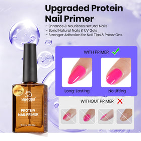 beetles Gel Polish Protein Nail Primer 15ml bottle with label