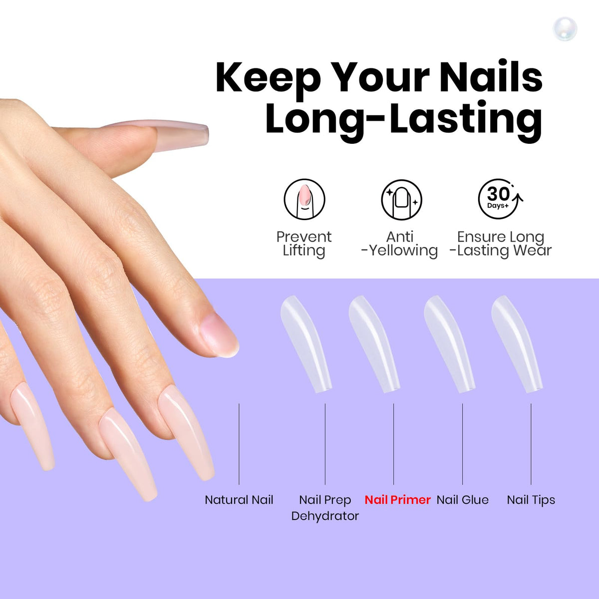 beetles Gel Polish Protein Nail Primer 15ml in lifestyle setting