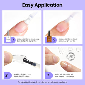 beetles Gel Polish Protein Nail Primer 15ml side view