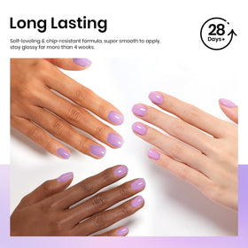 beetles Gel Polish Purple Jelly Gel Nail Polish packaging