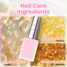 beetles Gel Polish purple nail polish bottle