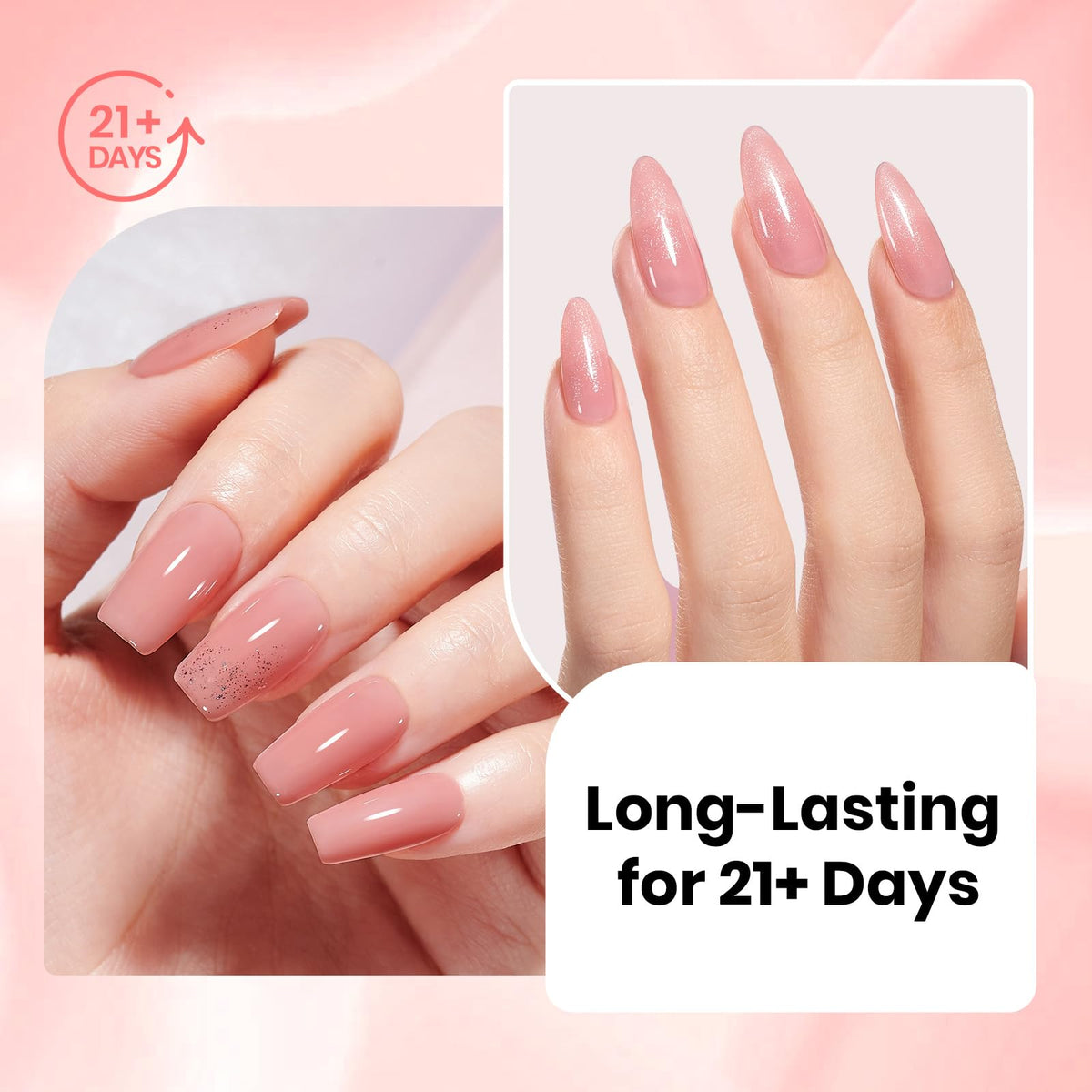 beetles Gel Polish Rosy Nude Pink Rubber Base Gel 15ml beside nail art accessories