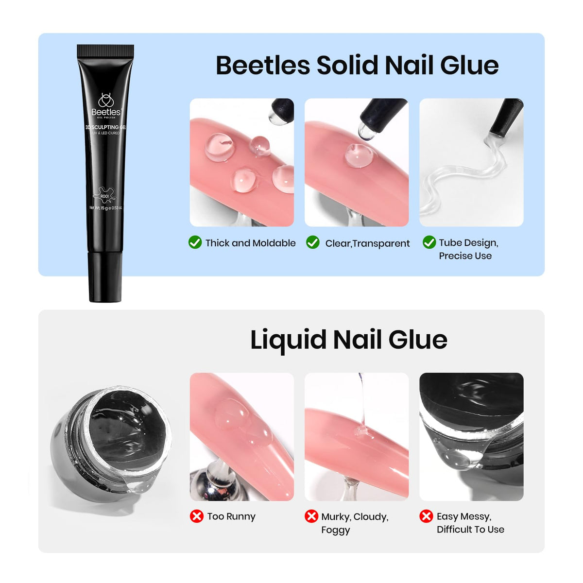beetles Gel Polish Sculpting Gel 15ml packaging
